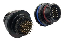 Glenair 801-011-07ZN10-26PA-518 Circular Connector 26Pin MIL Spec Receptacle NEW picture