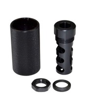 Presma CNC Sound Louder Muzzle Brake fits 9mm 1/2