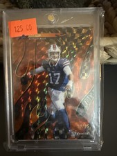 2025 Topps Finest Football Josh Allen Orange Torchers 03/25 Buffalo Bills picture