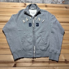 Vintage 90s Abercrombie & Fitch A&F of NY 92 Muscle Fit Full Zip Jacket - Large picture
