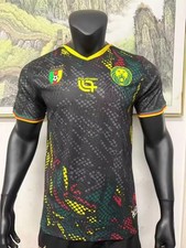 Fourteen Cameroon Soccer Jersey Multicolor Black White Green Men's Fan Shirt picture