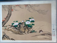 Japanese woodblock print, Kano Sanraku, Large size. picture
