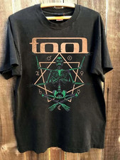 Vtg Tool rock metal band tour music short sleeve black classic Style T shirt picture