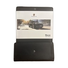 2017 Porsche Macan Owner's Manual Literature Set with Black Pouch picture