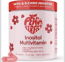 Peach Perfect Inositol Multivitamin, 120 Capsules++ picture