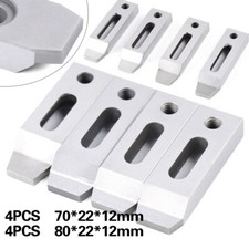 CNC Wire EDM Fixture Board 4PCS Stainless Jig Tool Clamping 70mm M8 Screw picture