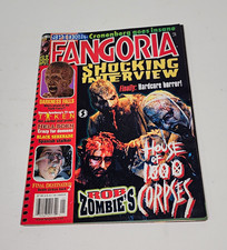 Fangoria #219 Jan 2005 English Illustrated House of 1000 Corpses Rob Zombie picture