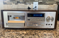 Vintage Pioneer CT-F800 Stereo Cassette Tape Deck AS-IS For Parts or Not Working picture