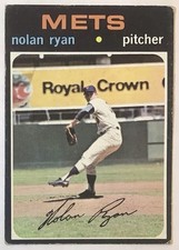 NOLAN RYAN 1971 TOPPS #513 EX VINTAGE NEW YORK METS HOF  picture