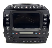 ✅ 03-08 Jaguar S-type Radio CD Player AC Climate GPS Screen OEM 2R83-10E889-AG picture
