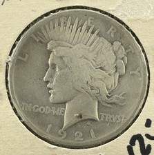 1921 Peace Dollar  picture