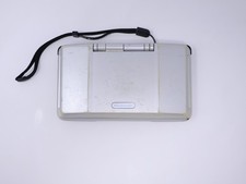 Nintendo DS Titanium Silver For Parts Handheld Console System Good Hinge picture