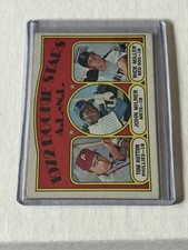 Topps 1972 Rookie Stars A.L.-N.L. #741 High # Rick Miller Milner Hutton picture