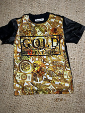 The Research & Development Gold Everything Pharaoh Graphic Tee Black/Gold M picture