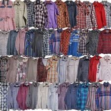 Lot 47 Western Shirts Vtg 80s 90s Pearl Snap Mens Womens Wholesale Reseller picture