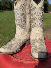 Corral Women's Western Cowboy Boots Size 8.5 MPN A3397 picture