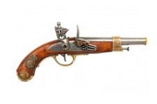Denix France 1806 Napoleon Non-Firing Pistol, Full Size, Wood and Metal Body picture