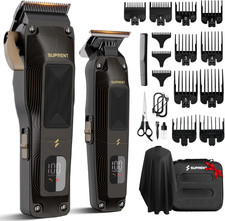 SUPRENT Ripple Professional Hair Clippers for Men, Cordless Barber Kit with 7500 picture
