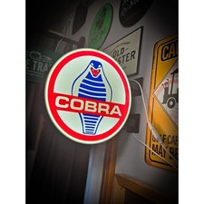 Shelby Cobra LED Light Box | USB Powered Garage Sign | RGB Option picture