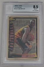 1996-97 Topps Kobe Bryant Youthquake Insert Rookie Card #YQ15 BGS Graded 8.5 picture