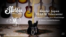 Fender Japan TL33-M W/ Monty's Guitars Retro Wind Pickups & Slusser [AUTH] picture