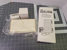 NOS VTG Angelo Door Chime Builders Kit White Ivory Gold Transformer Pushbuttons picture