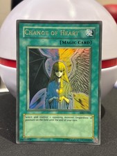Heavy Faded Misprint - Change Of Heart MRD-060 Unlimited Yu-Gi-Oh TCG picture