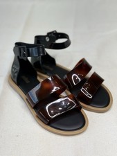 Melissa Model Women's Sandals Black  Tortoise Size 5 Swim Pool picture