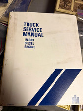 1978 Vintage International Scout II Diesel Engine Service Manual CTS-2711 IN-633 picture