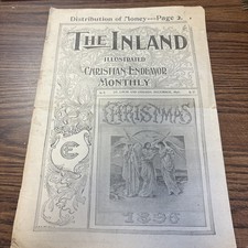 1896 The Inland Illustrated Christian Endeavor Monthly: Christmas Gifts & Mail picture
