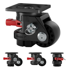 Leveling Casters Wheel Heavy Duty 4800LBS Load Caster Set of 4 picture