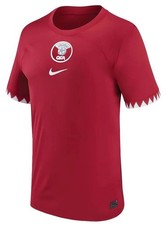 Nike Qatar Home Maroon 2022/23 Soccer Jersey picture