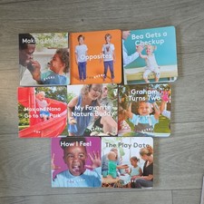 Lot Of 8 Lovevery Board Hardcover Books Preschool - How I Feel- Emotions etc picture