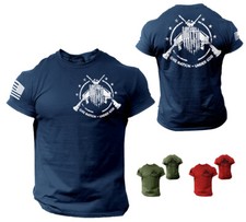 American Patriotic USA American Pride T-Shirt Military Veteran 2nd Amendment picture