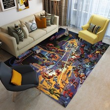 Masters OfTheUniverse Print Foldable Rectangular Floor Mat Rugs Anti-Skid Carpet picture