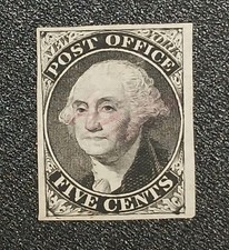  US 1845 Scott #9x1 Used  picture