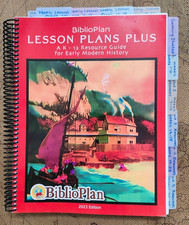 BiblioPlan Lesson Plans Plus for Year 3 Early Modern K - 12 Resource Guide 2023 picture