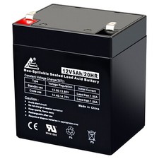 12V 5AH SLA Battery Replacement for WEIZE 12V 4AH, 4.5AH, 5AH picture
