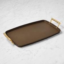 Smithey Seasoned Cast Iron Double Burner Griddle picture