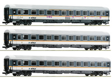 Roco HO 74018 3-piece set: Eurofima coaches 