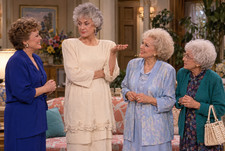 Bea Arthur Owned & Worn 80's Dress w /Shoulder Pads from Golden Girls Costumer picture