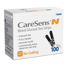 CareSens N Blood Glucose 100 TEST STRIPS LONG EXPIRY- (100% genuine Product) picture