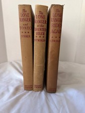The Lone Ranger set of 3 1940s books Grosset & Dunlap picture