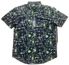 RSVLTS Mad Science 2.0 DropZone Exclusive KUNUFLEX Short Sleeve Shirt Mens M picture