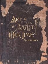 Art and Artists of Our Time Vol V Clarence Cook 1888 Steel Engravings Antique picture