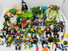 Vtg Teenage Mutant Ninja Turtles TMNT 90s Mixed Lot Figures Vehicles Accessories picture