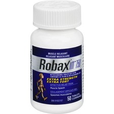 Robaxin 750 Extra Strength - 50 Tablets, Fast Ship Duty free, we pay the tariff picture