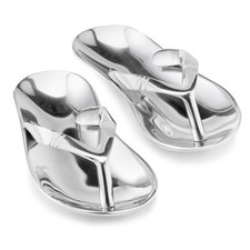 Modern Day Accents 3550 Chancla Polished Sandals Beads Cord Silver 1 15 LBS 9 picture