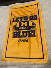 🏈UM Michigan Wolverines Football  MAIZE OUT- Rally Towel OU Go Blue picture
