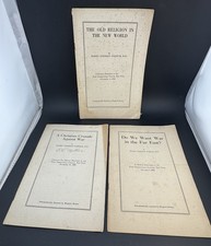 Vintage Sermons First Presbyterian Church New York 1921, 1922, 1923 Armistice picture